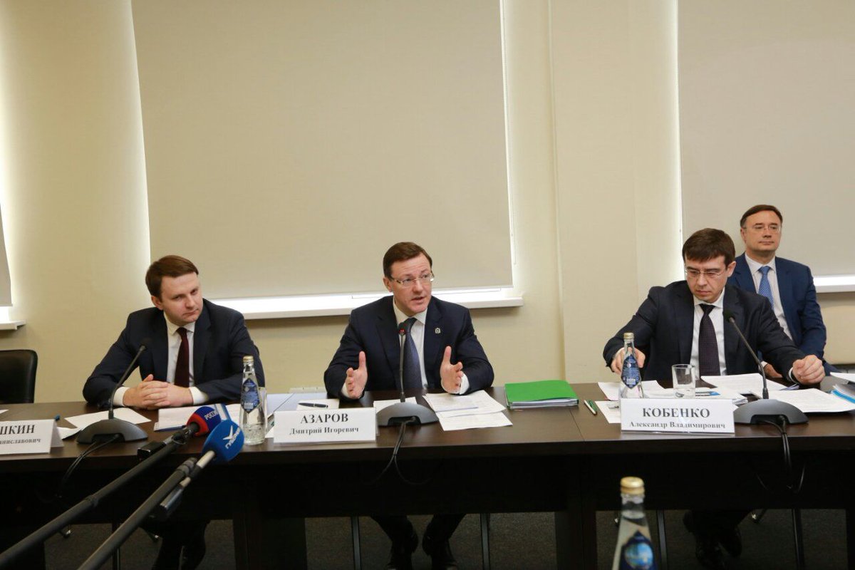 В Самарскую область с визитом прибыл министр финансового развития РФ Максим Орешкин