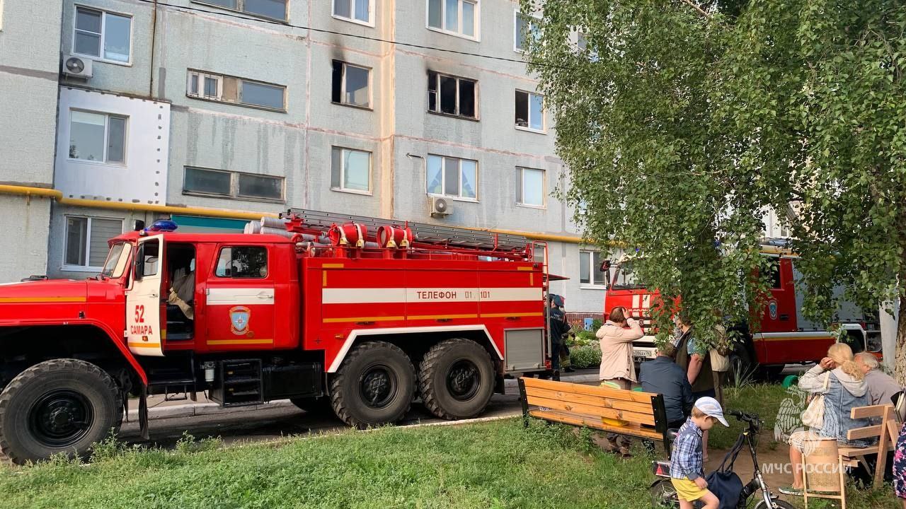 В Самарской области во время пожара спасли 10 детей | TLT.ru - Новости  Тольятти