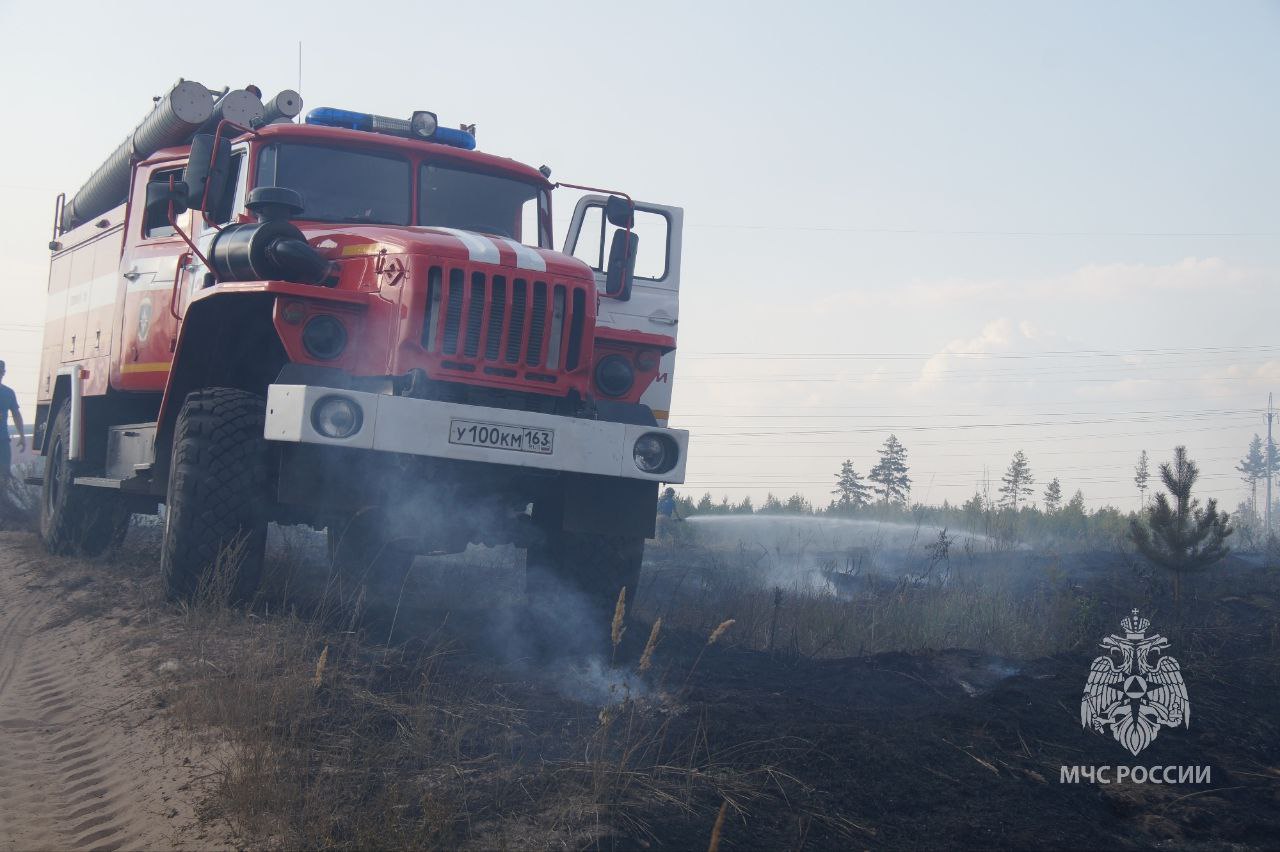 В Тольятти сутки тушили сильнейший пожар в лесу | 07.08.2023 | Тольятти -  БезФормата