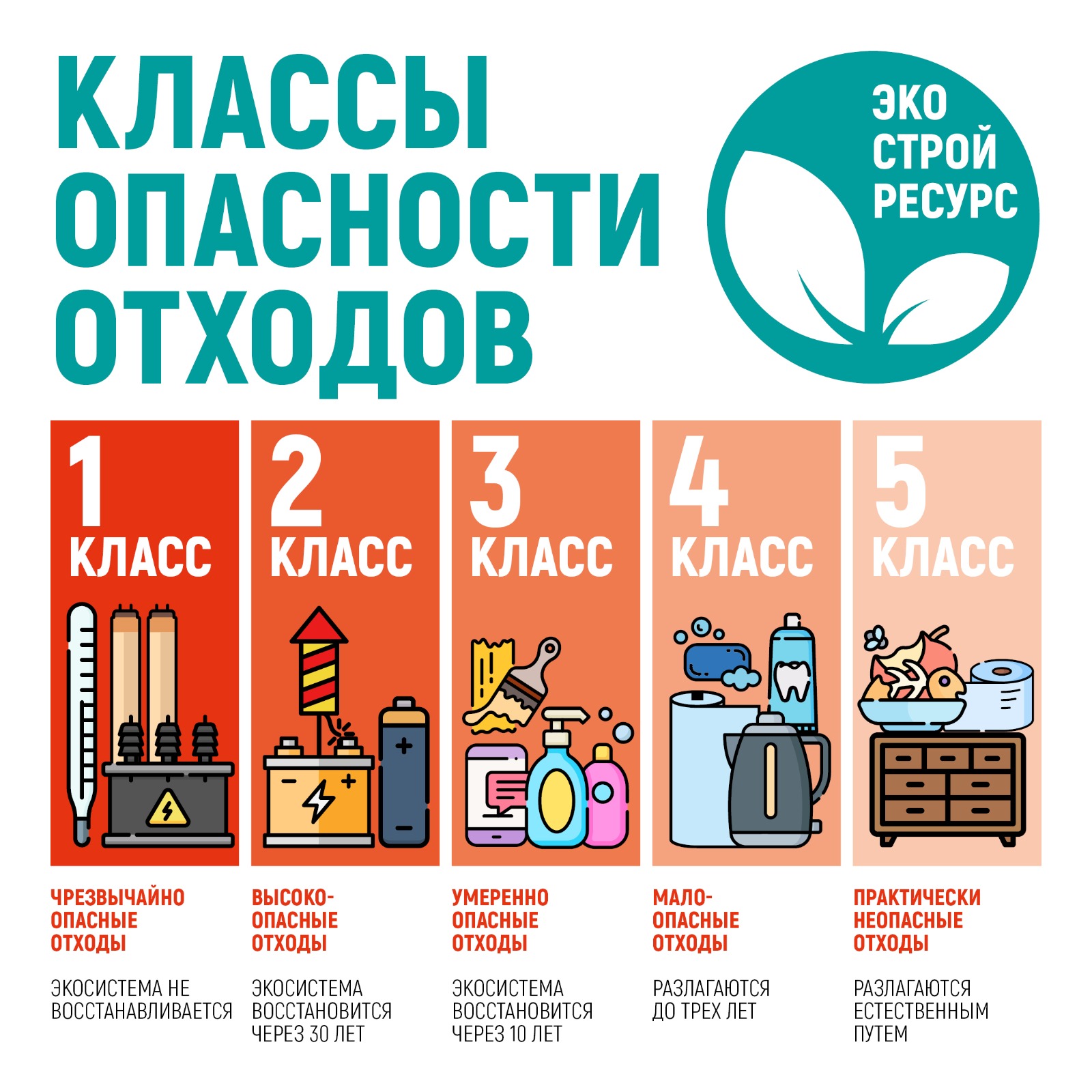 5 классов опасности: Как правильно обращаться с мусором? | TLT.ru - Новости  Тольятти